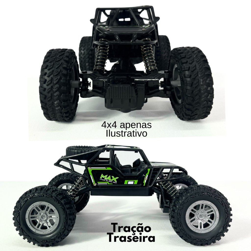 Carrinho Controle Remoto Brinquedo Off Road