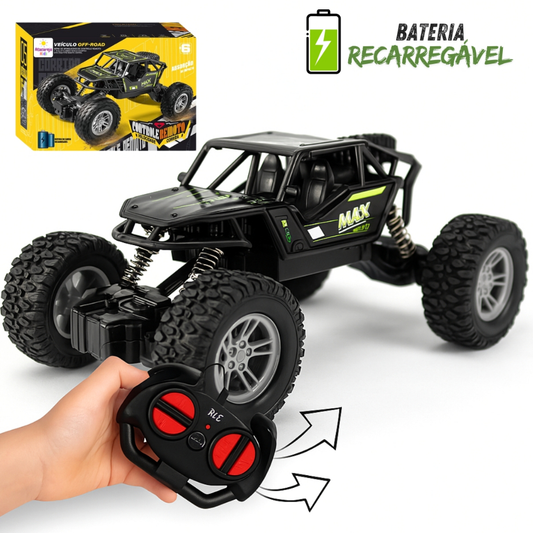 Carrinho Controle Remoto Brinquedo Off Road