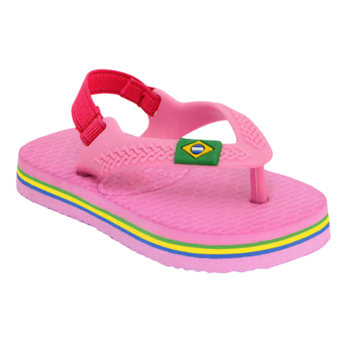 Chinelo Infantil com Elástico Antiderrapante Confortável Bebê Unissex