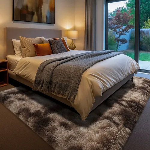 Tapete Peludo 3,00 x 2,00 Grande Felpudo Para Sala e Quarto