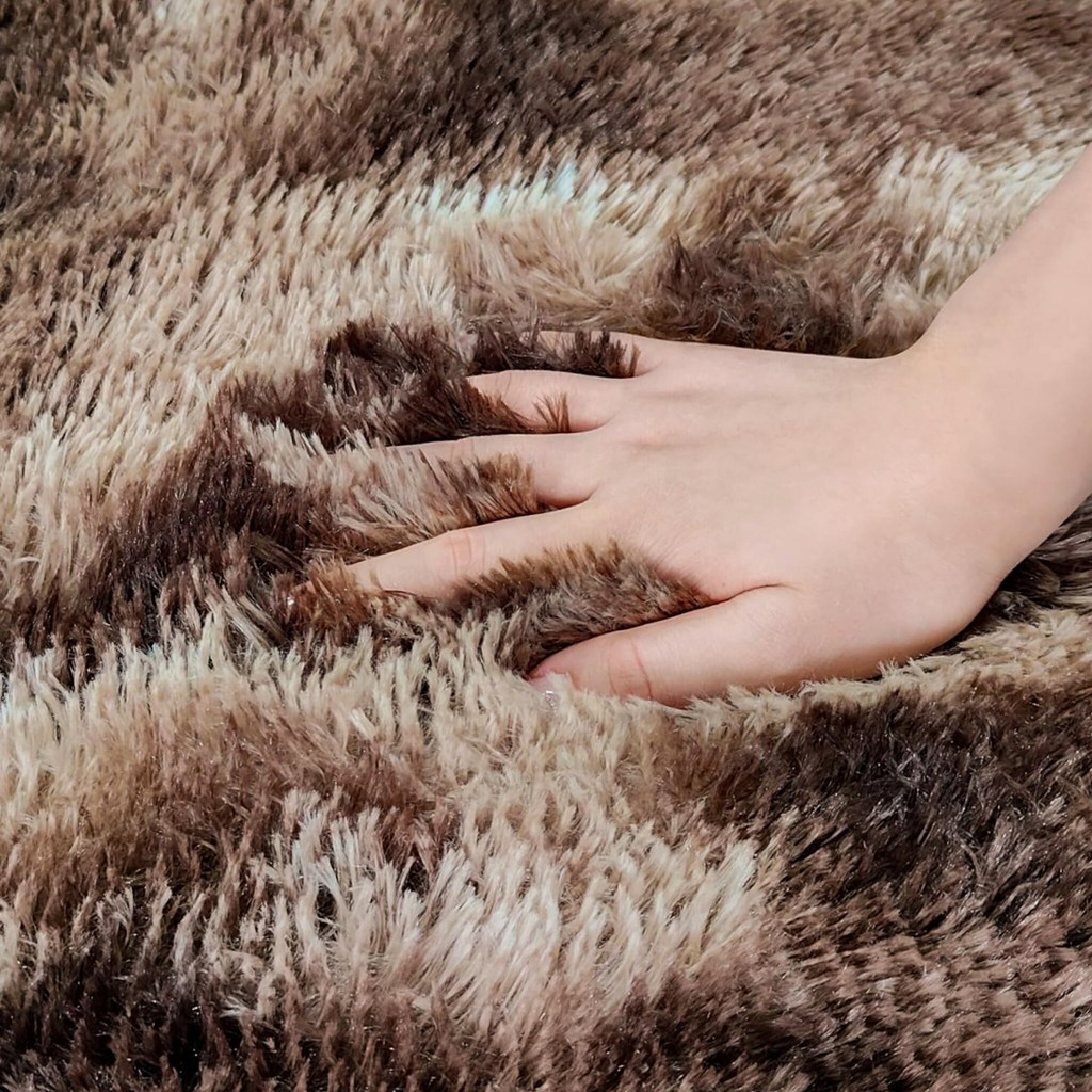 Tapete Peludo 3,00 x 2,00 Grande Felpudo Para Sala e Quarto