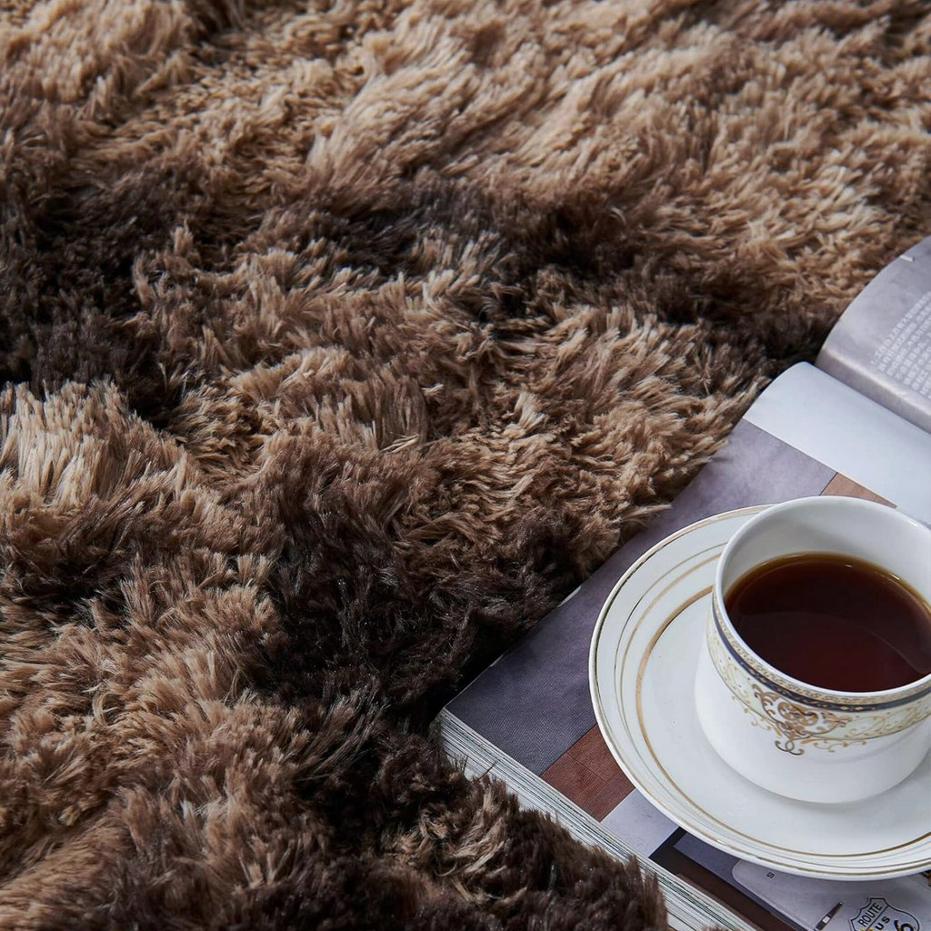 Tapete Peludo 3,00 x 2,00 Grande Felpudo Para Sala e Quarto