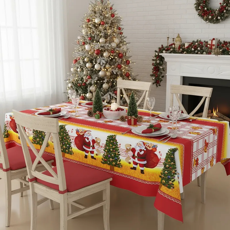 TOALHA DE NATAL IMPERMEAVEL 2M-VÁRIAS ESTAMPAS