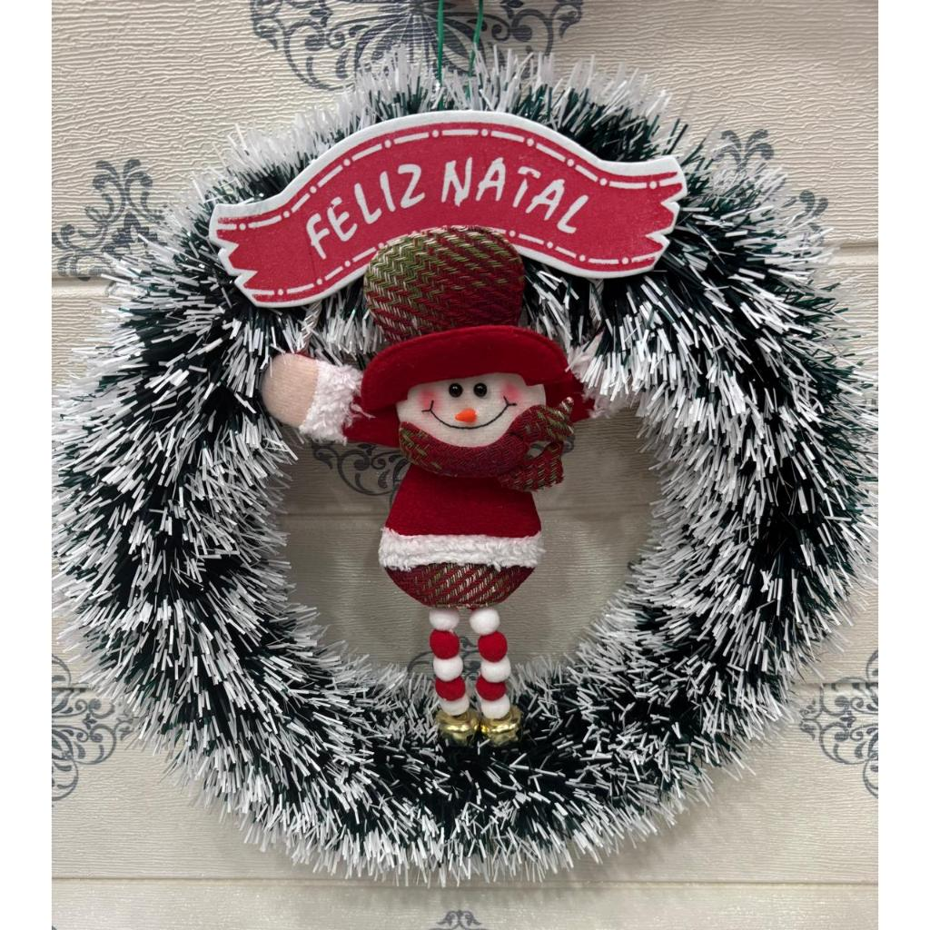 GUIRLANDA DE NATAL 35 CM-VÁRIOS MODELOS