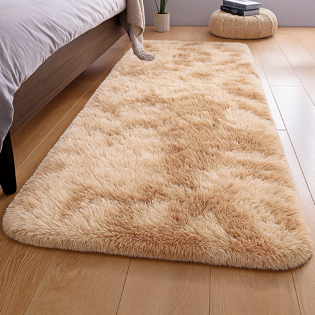 Tapete Passadeira 2,00 x 0,60 Corredor Quarto Sala Beira de Cama Felpudo Peludo