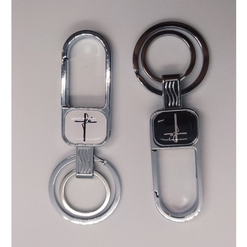 KIT 02 CHAVEIROS FÉ