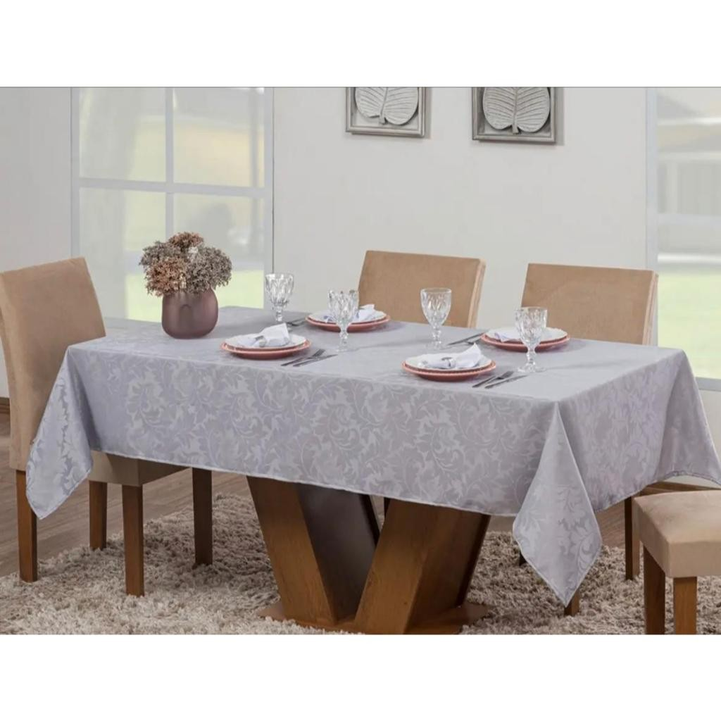 toalha de mesa jacquard 4 , 6 e 8 lugares cores natalinas , reveillon , jantar , eventos especiais , dia a dia