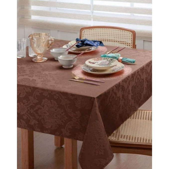toalha de mesa jacquard 4 , 6 e 8 lugares cores natalinas , reveillon , jantar , eventos especiais , dia a dia