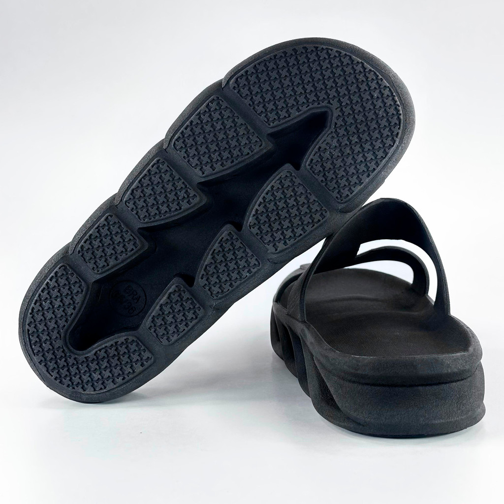 Chinelo Nuvem Masculino Grafite Slide Sola Anatômica Super Leve Macio Flexível Confortável Sandália