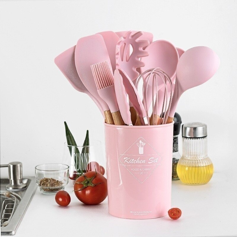 JOGO DE COZINHA KIT 12 PEÇA SILICONE