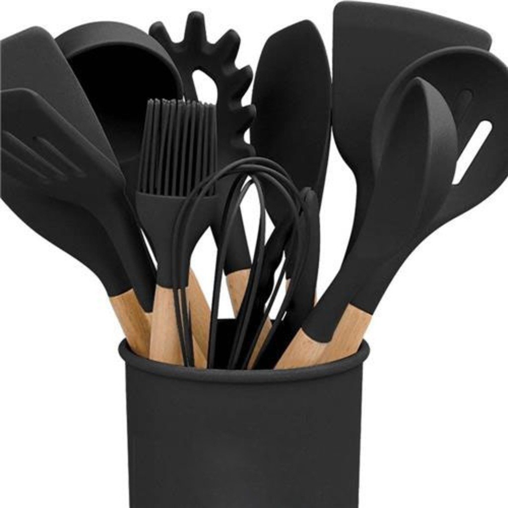 JOGO DE COZINHA KIT 12 PEÇA SILICONE