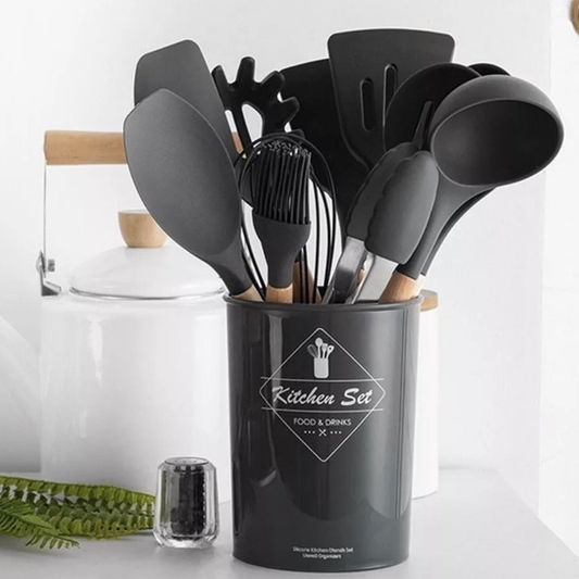 JOGO DE COZINHA KIT 12 PEÇA SILICONE