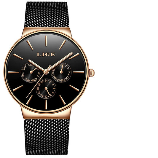 Relógio Feminino com pulseira ajustável Lige